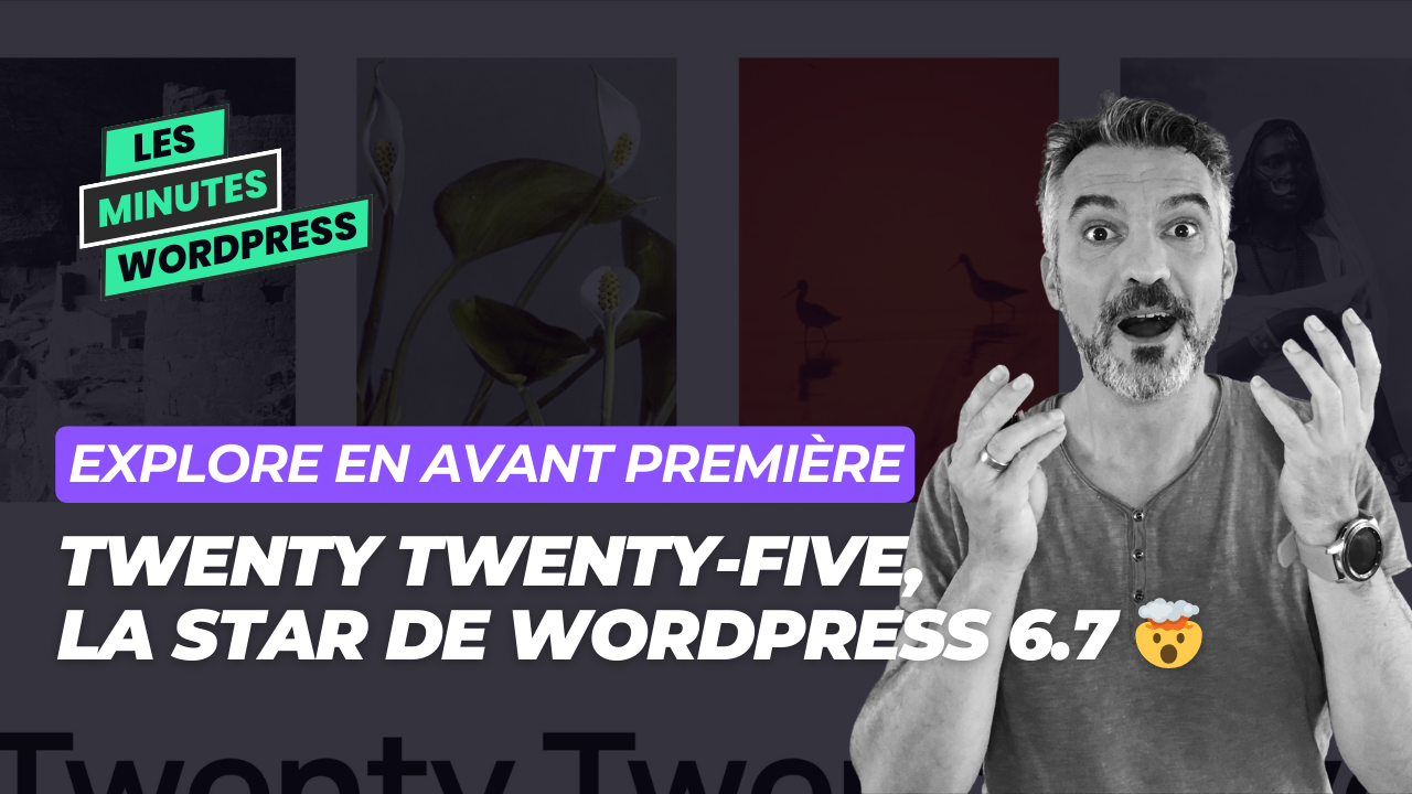 Twenty Twenty-Five, la star de WordPress 6.7 🤯