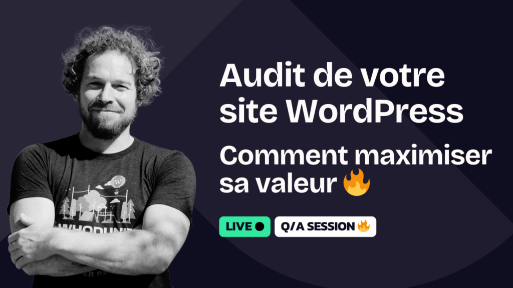 AUDIT de votre site WordPress