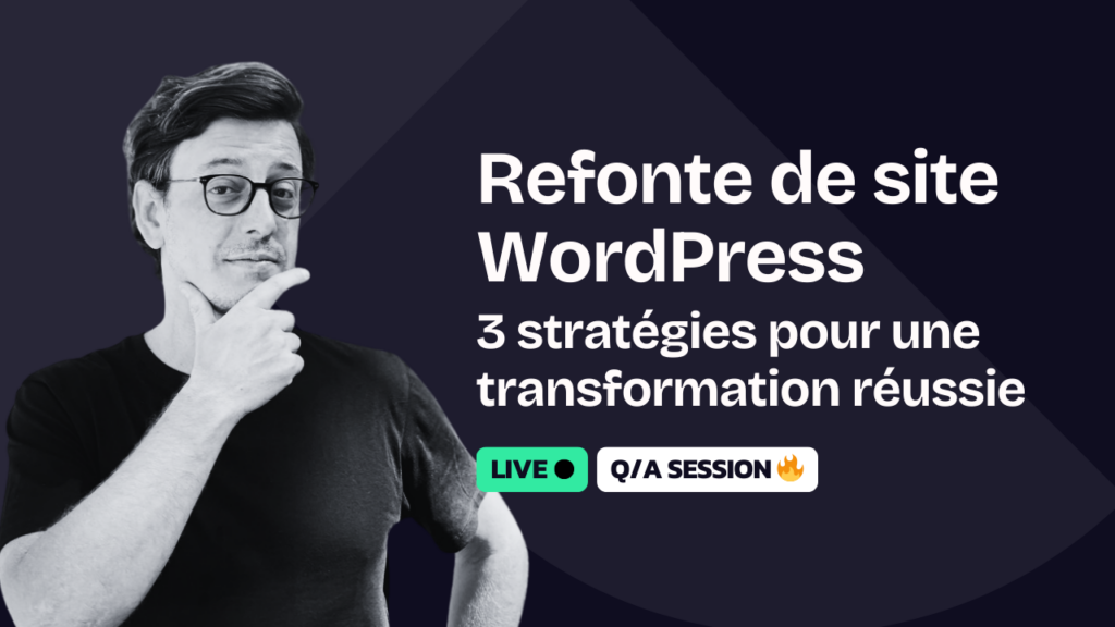 Refonte de votre site WordPress